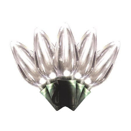 Celebrations Celebrations Platinum LED C9 Warm White 25 ct String Christmas Lights 25 ft. C925TWWA